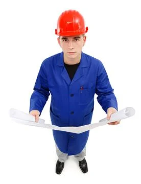 Young construction engineer Stock Photos