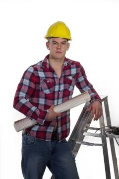 Young Construction worker Stock Photos