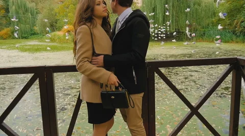 Young couple on a date Video stock 68301434