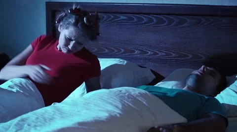 Young couple having relationship difficulties conflict Stock Footage 60056729