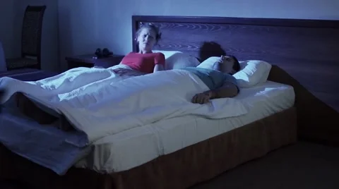 Young couple having relationship difficulties conflict Stock Footage 60056739