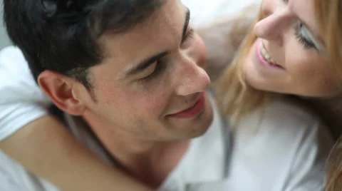 Young couple in love having fun Stock Footage 8683685