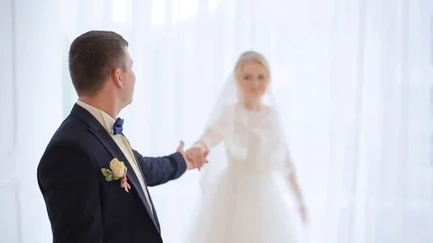 Young couple in love is learning the dance studio. Stock Footage 83014785