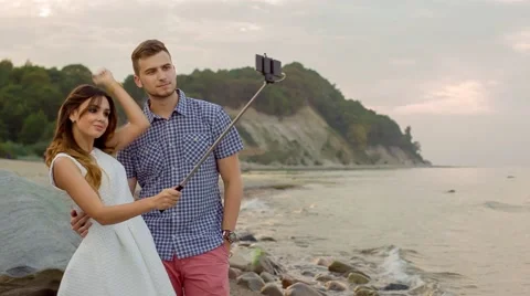 A Young Couple Making Self Stock Footage 67462327