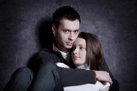 Young couple Stockfoto's