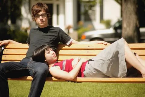A Young Couple Stock Photos