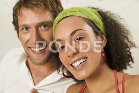 Young couple, portrait Stock Photos