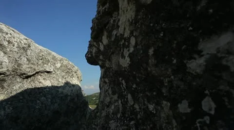 Young Couple At The Rock Video stock 22276669