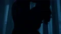 Young couple shadow hugging and kissing dark room, love and passion, closeness 4k or 4k+ Resolution