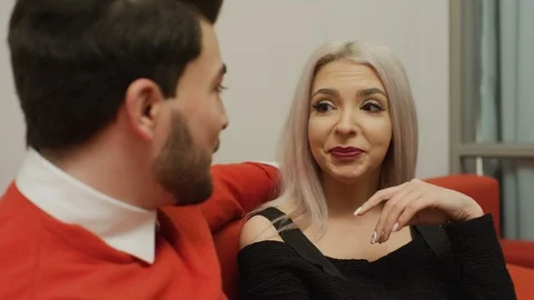 Young couple talking Stock Footage 99941038