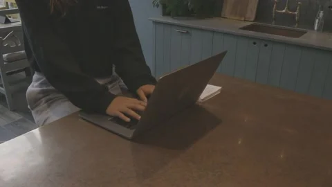 Young couple working from home Stock Footage 132569100