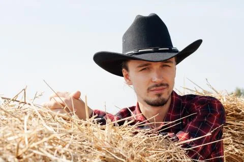 Young cowboy Stock Photos