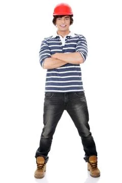 Young craftsman Stock Photos