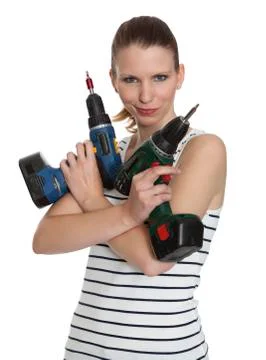Young craftswoman Stock Photos