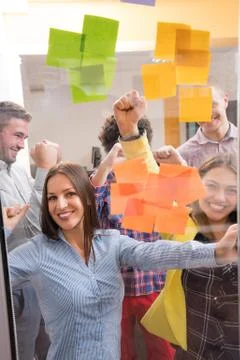 Young creative startup Stock Photos