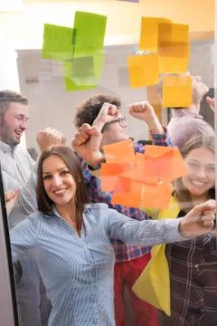 Young creative startup Stock Photos