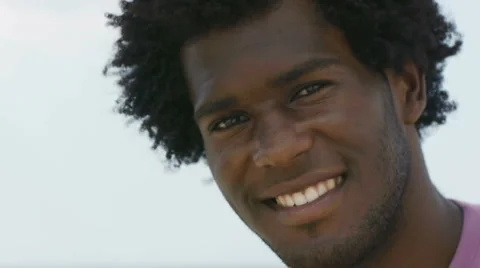 Young cuban man smiling at camera Video stock 4885872