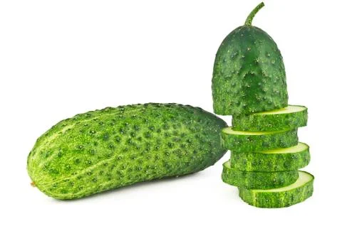 Young cucumber Stock Photos