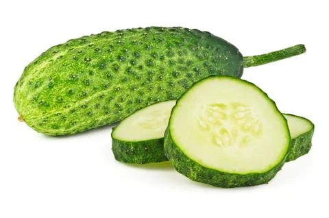 Young cucumber Stock Photos