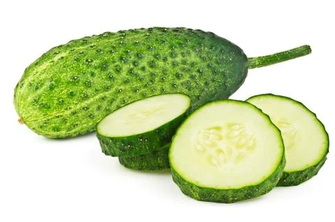 Young cucumber Stock Photos