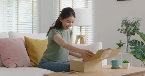 Young customer experience show and share everything online on IG reel. Stock Footage 172251539