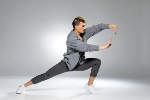 Young dancer posing Stock Photos