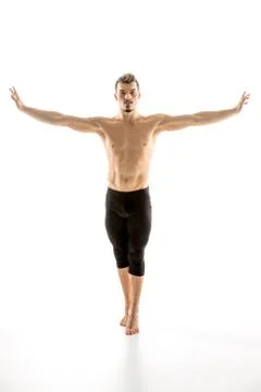 Young dancer posing Stock Photos