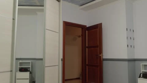 Young dancer practicing modern dance in bedroom Stock Footage 310533841