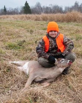 Young Deer Hunter Stock Photos