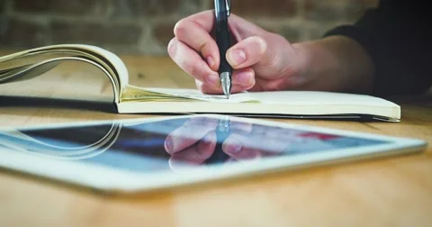 Young designer working on a creative project Stock Footage 62240956