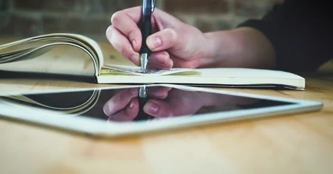 Young designer working on a creative project Stock Footage 62240974