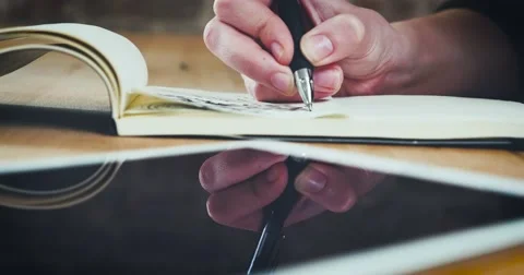 Young designer working on a creative project Stock Footage 62241035