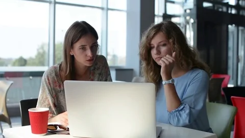 Young Designers Working in Modern Office with coffee and Laptop 스톡 동영상 80267330
