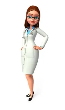 Young doctor Stock Illustration