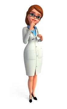 Young doctor Stock Illustration