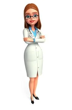 Young doctor Stock Illustration