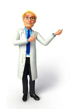 Young doctor Stock Illustration