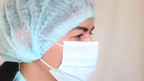 Young Doctor Reading and Analyzing Information Stock Footage 127393046