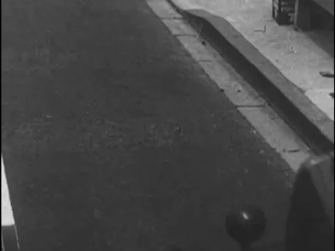 A young driver gets pulled over by a police officer when he does a risky Vídeos de archivo 74875667