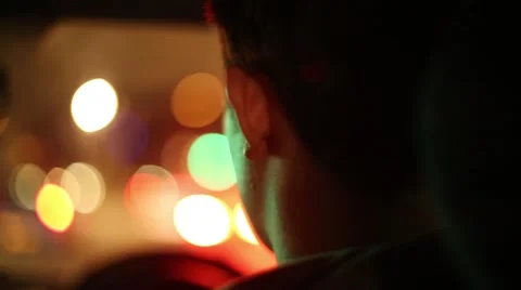 Young Driver In Rush Hour Stock Footage 46723864