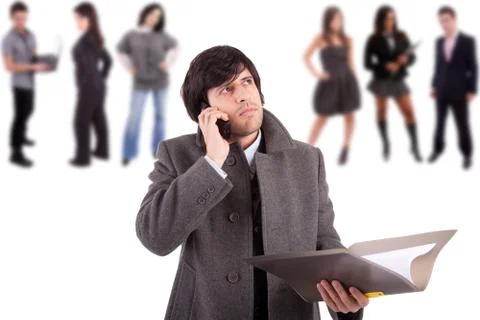 Young engineer posing Stock Photos