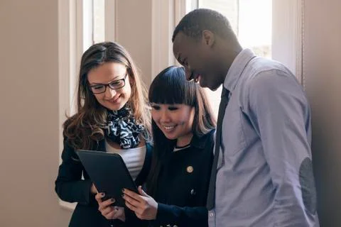 Young Entrepreneurs Working. Stock Photos