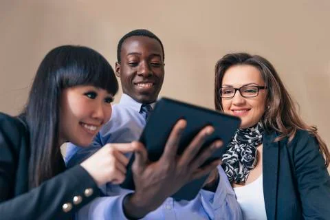 Young Entrepreneurs Working. Stock Photos