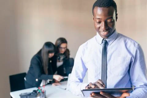 Young Entrepreneurs Working. Stock Photos