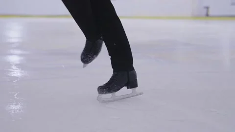 Young Figure Skating Stock Footage 148741230