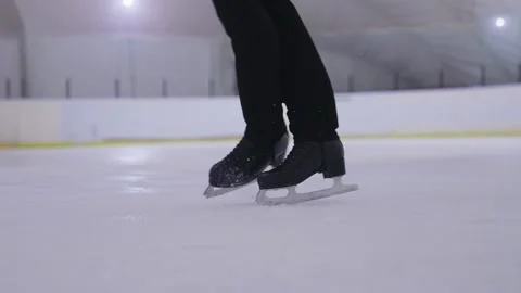 Young Figure Skating Stock Footage 148741475