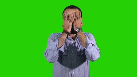 Young frustrated man. Stock Footage 92733822