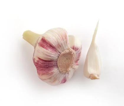 Young garlic Stock Photos