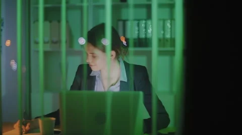 The young girl does notes in a notebook Stock Footage 62521162