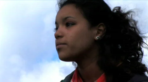 Young girl Stock Footage 362735